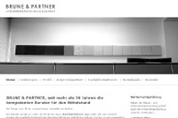 www.brune-partner.eu / website / brune & partner, bochum / with benjamin fleig, bobok/m.giltjes / 2008