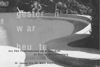 gestern war heute / exhibition poster / kolvenburg, billerbeck / 59,4x84cm / 2003