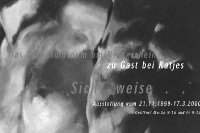 sicht weise..´ / exhibition poster / katjes, emmerich / 59,4x84cm / 2000