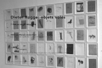 dieter rogge: objets volés / exhibition poster / pan kunstforum / 84x59,4cm / 2004