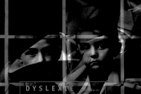 dyslexie 4 / conceptual poster / diptych / each 59,4x84cm / 2000