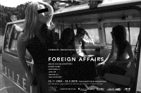 foreign affairs / exhibition poster / pan kunstforum / 84x59,4cm / 2005