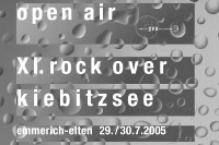 rock over 05 / festival poster / rock over e.v., emmerich-elten / 59,4x84cm / 2005